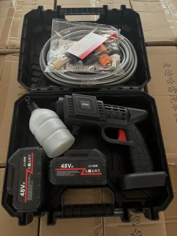 Cordless Car Washer & Spray Gun